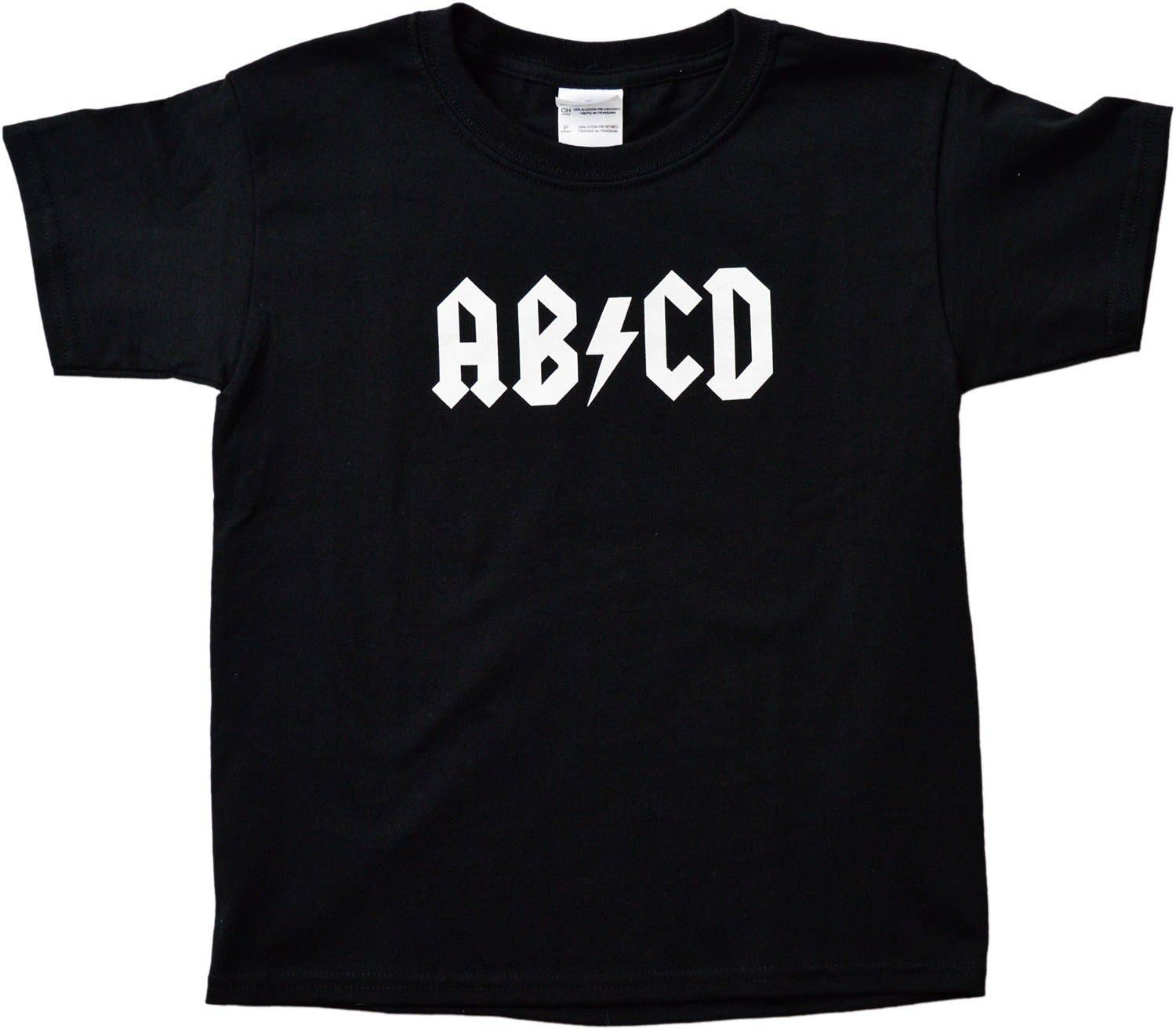 AB/CD | Funny Toddler Rock and Roll Humor Tee