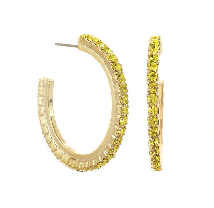 Slim Hoop Earrings