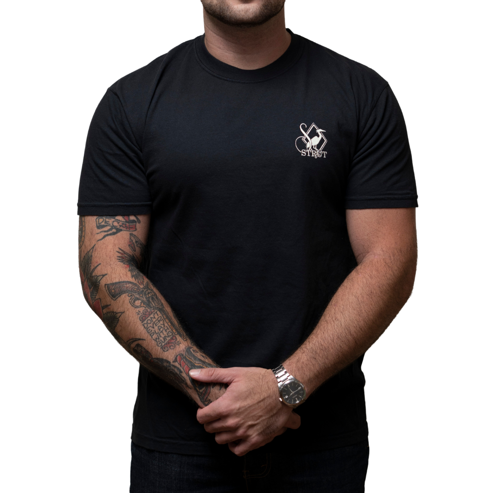Lab Portrait Black Short-Sleeve T-Shirt