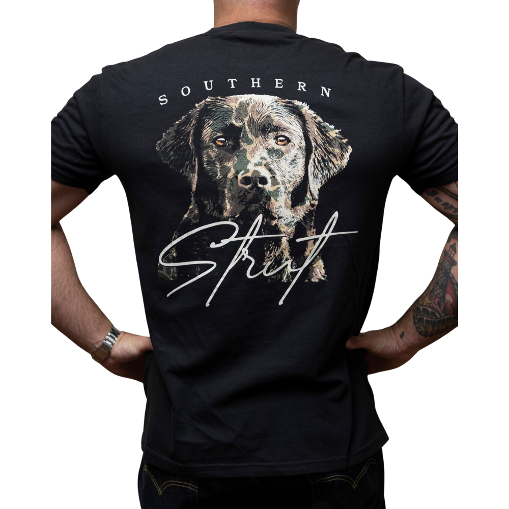 Lab Portrait Black Short-Sleeve T-Shirt