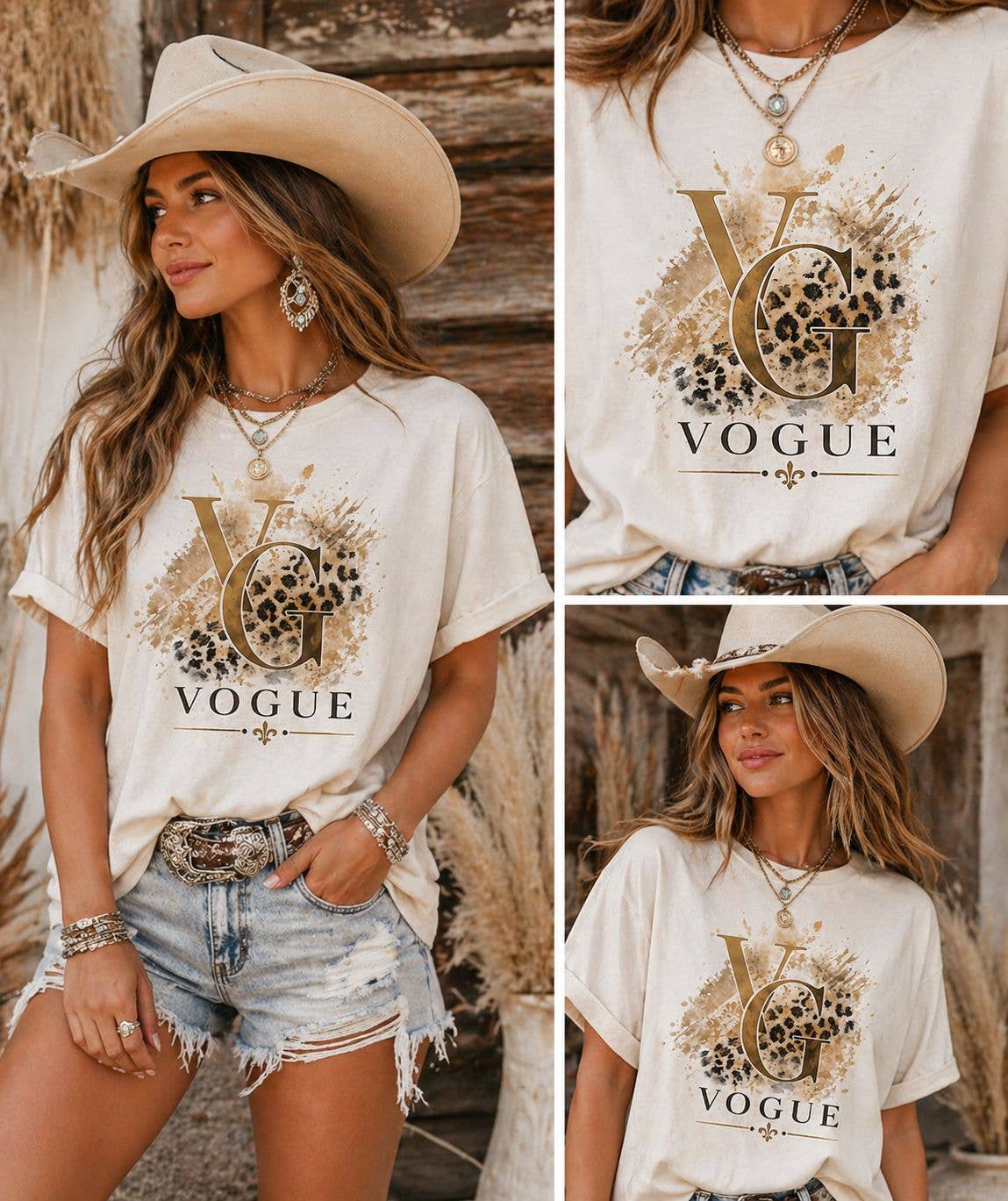 Comfort Colors Vogue Leopard Luxe Graphic Tee