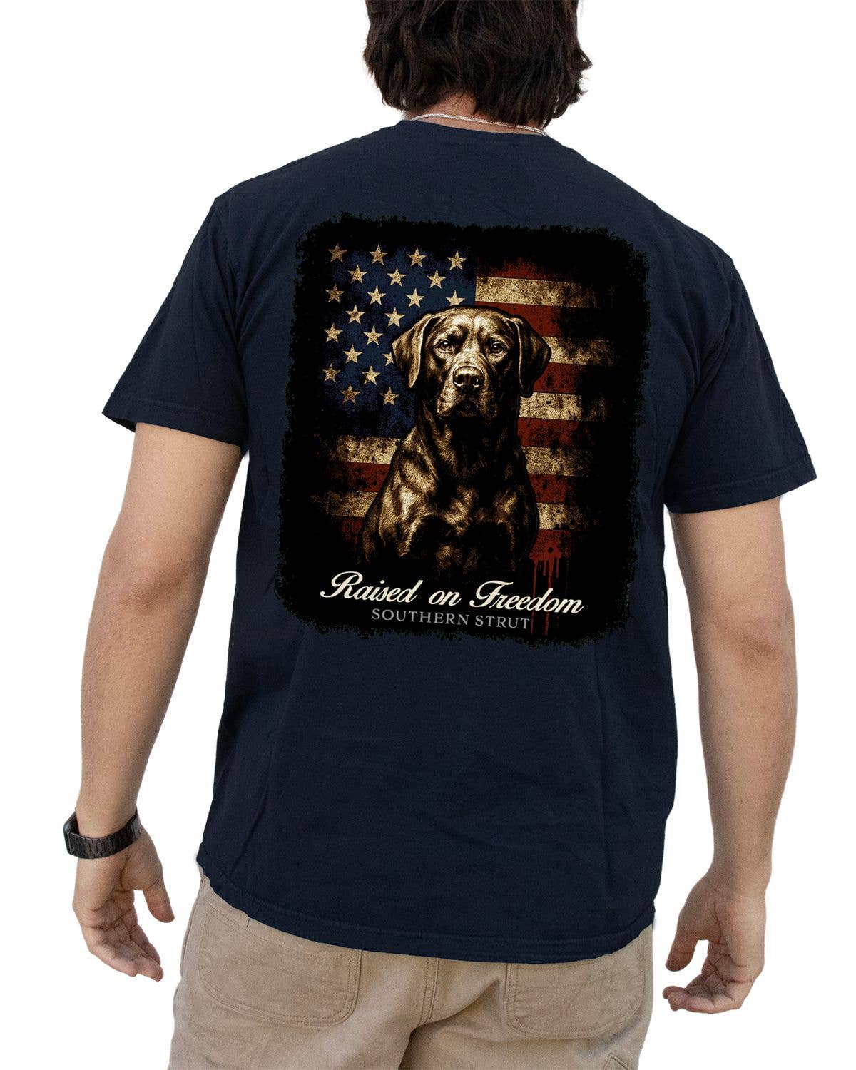 Raised on Freedom Lab T-Shirt