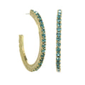 Slim Hoop Earrings in Earth, Wind & Fire