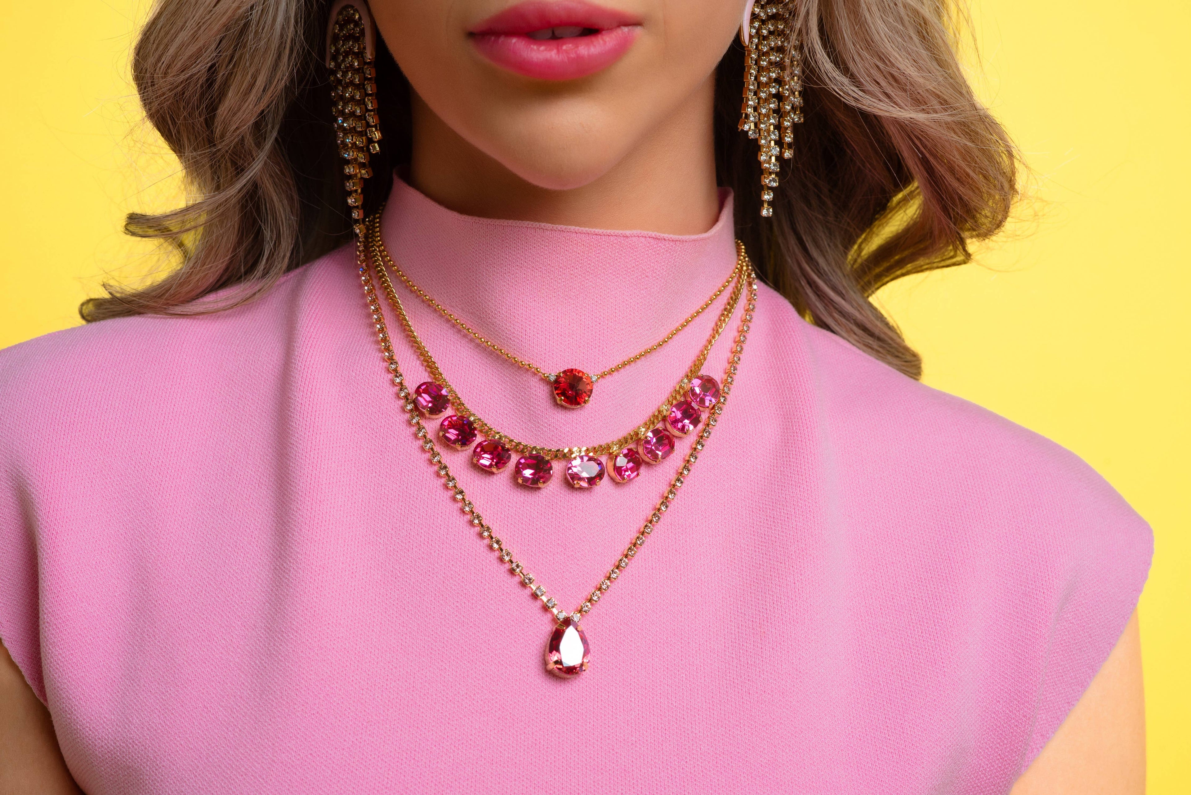 Milli Necklace in Watermelon