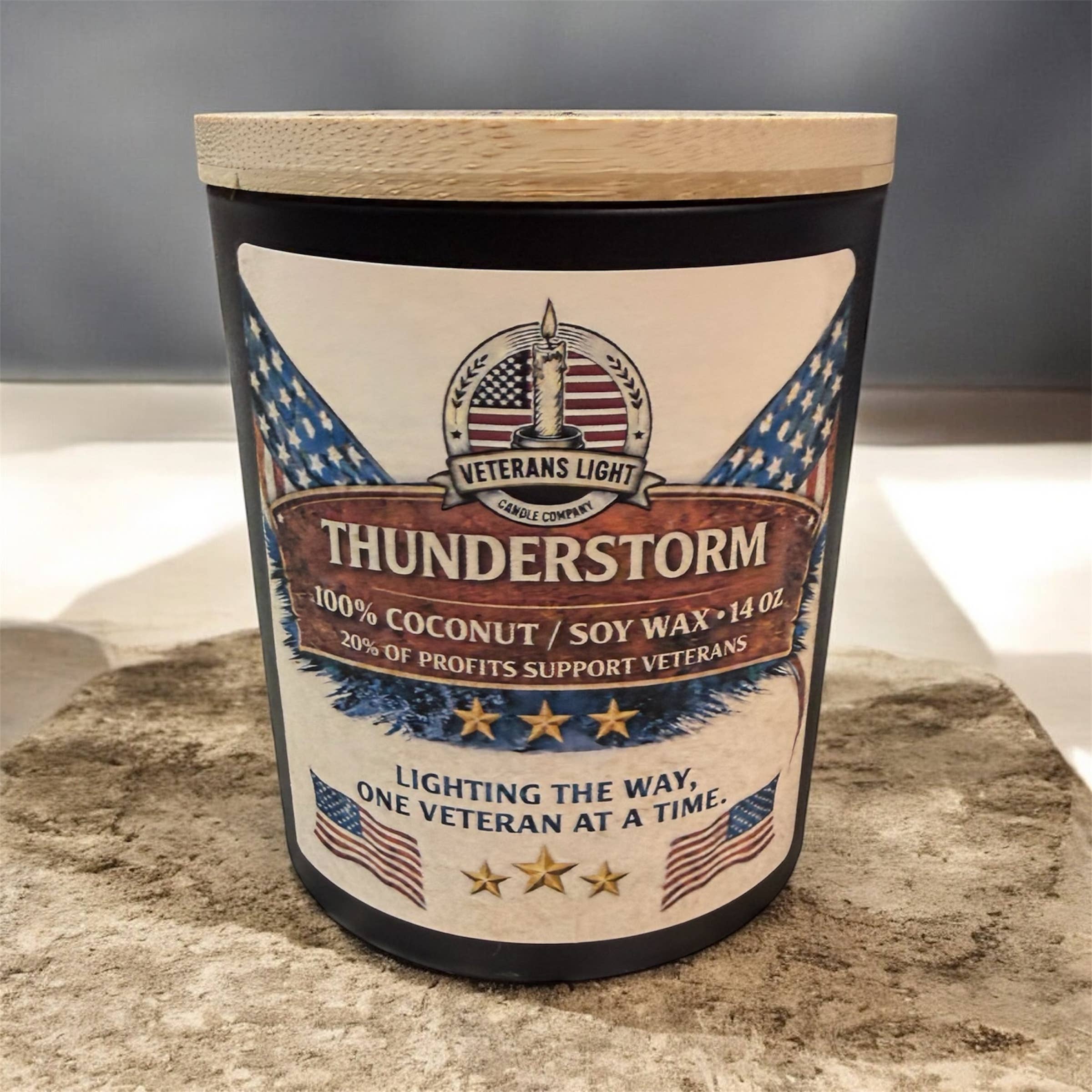 Thunderstorm Candle | Fresh Rain, Ozone & Earthy Scent