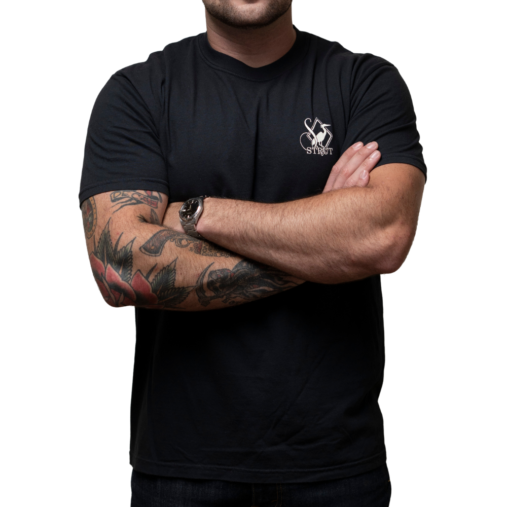 Lab Portrait Black Short-Sleeve T-Shirt