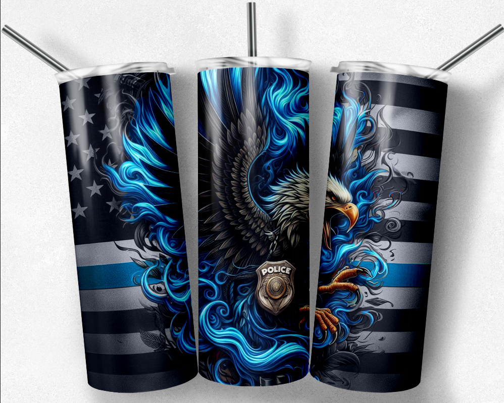 Police Tumbler, Eagle Police Tumbler