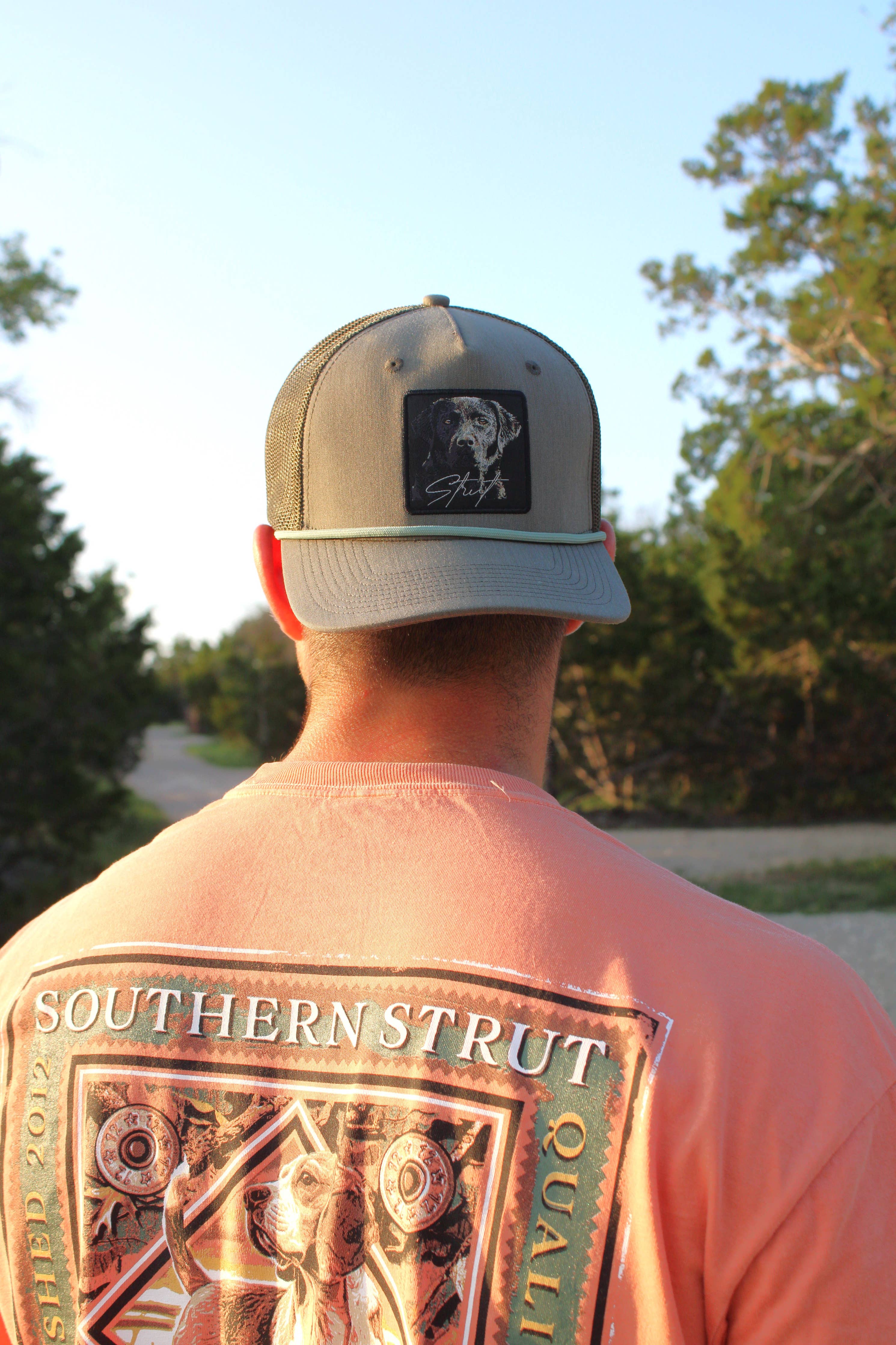 Lab Portrait Trucker Hat