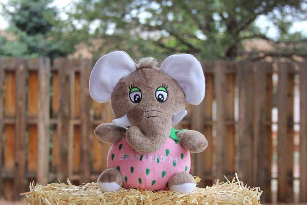 Gentleness: The Strawberry Elephant Plush