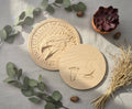 Carved Eagle on American Flag: Patriotic Wood Decor