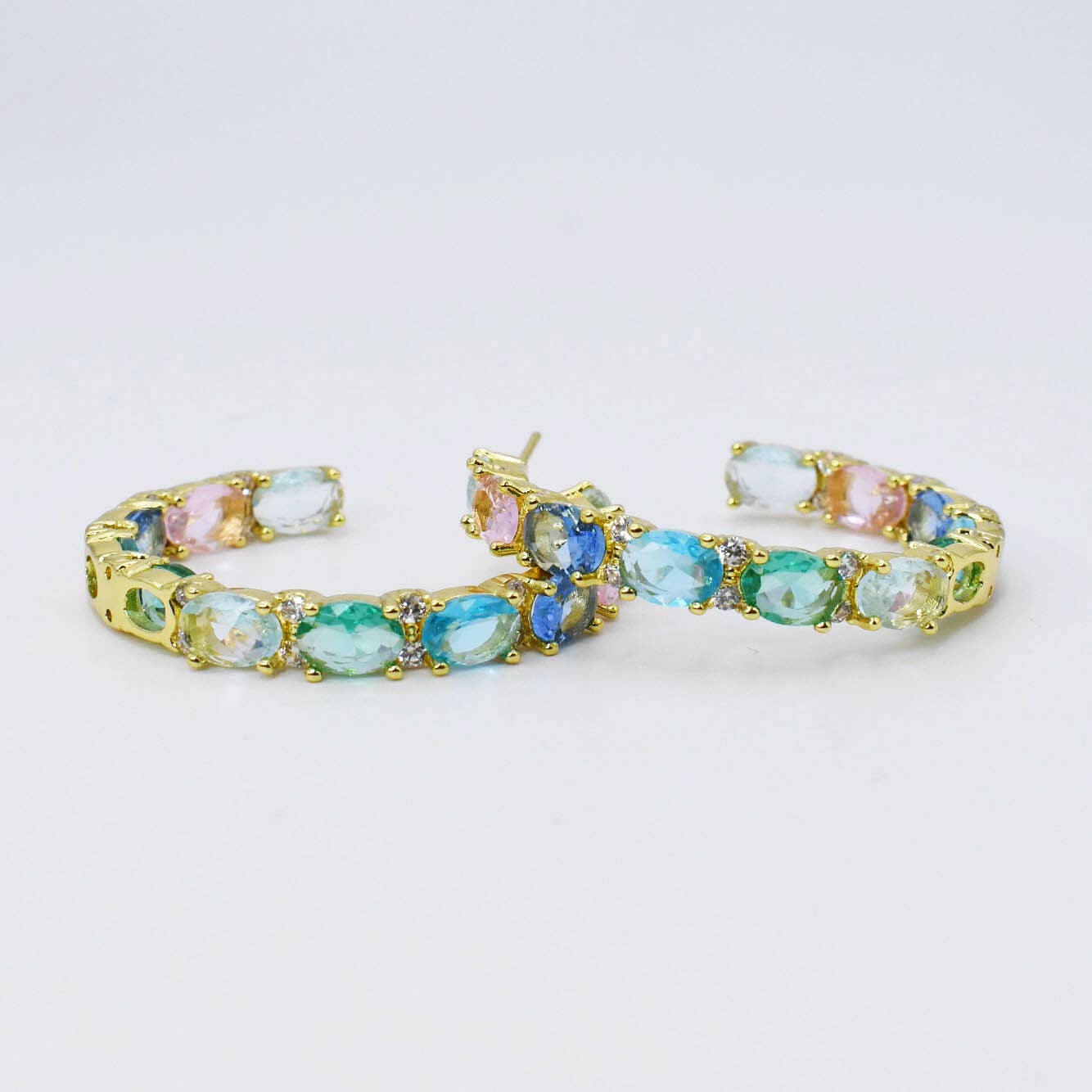 Pastel Dreams Hoop Gold 