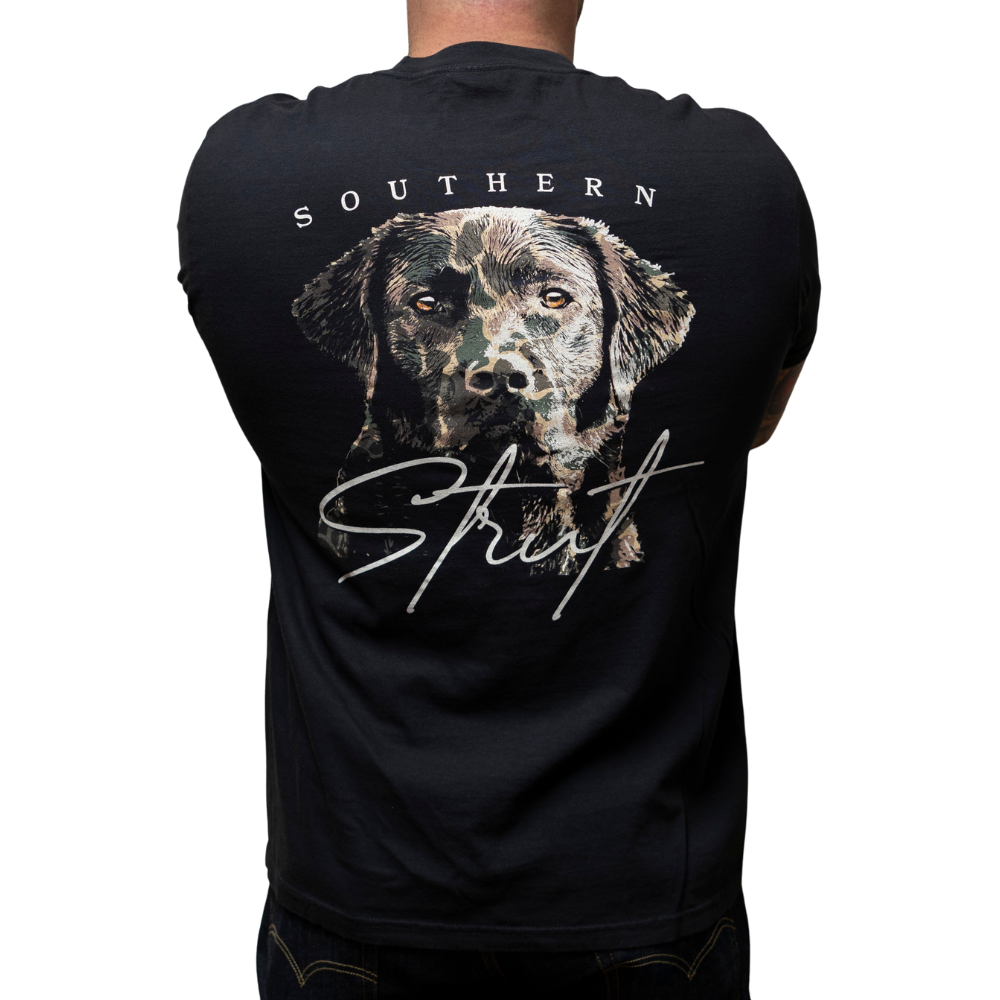Lab Portrait Black Short-Sleeve T-Shirt