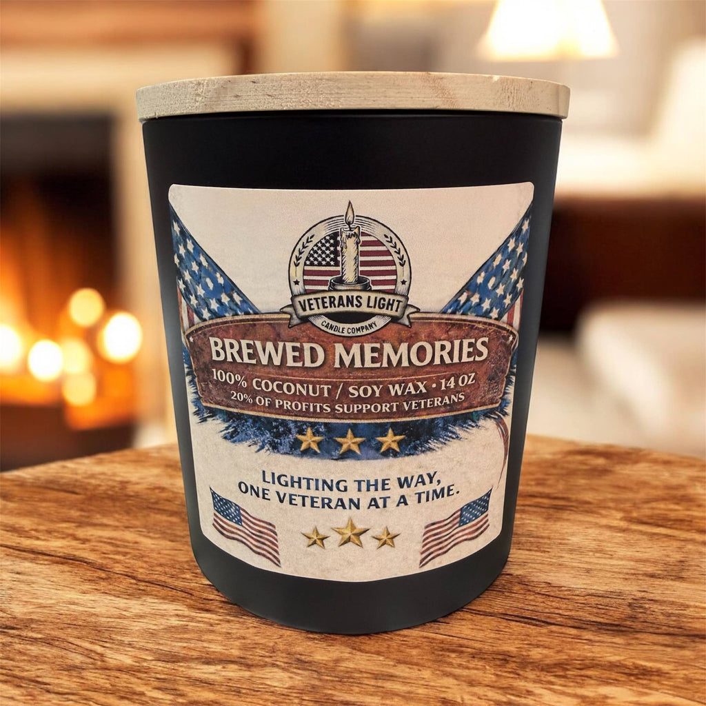 Brewed Memories Candle | Rich Coffee & Vanilla Scent
