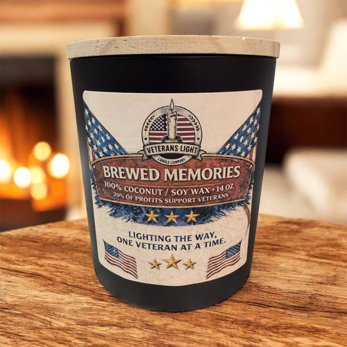 Brewed Memories Candle | Rich Coffee & Vanilla Scent