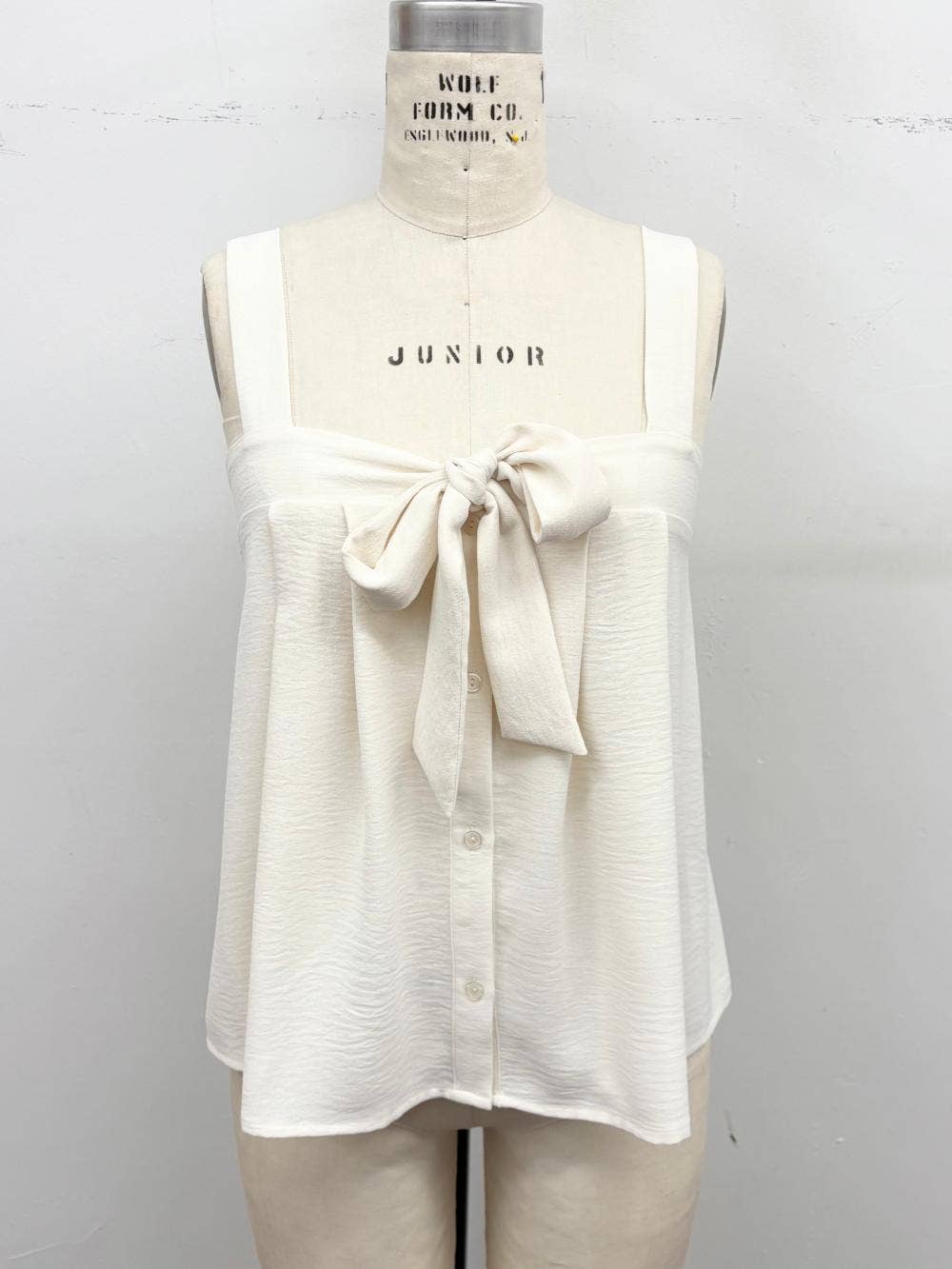 Tie Front Flowy Cami Top