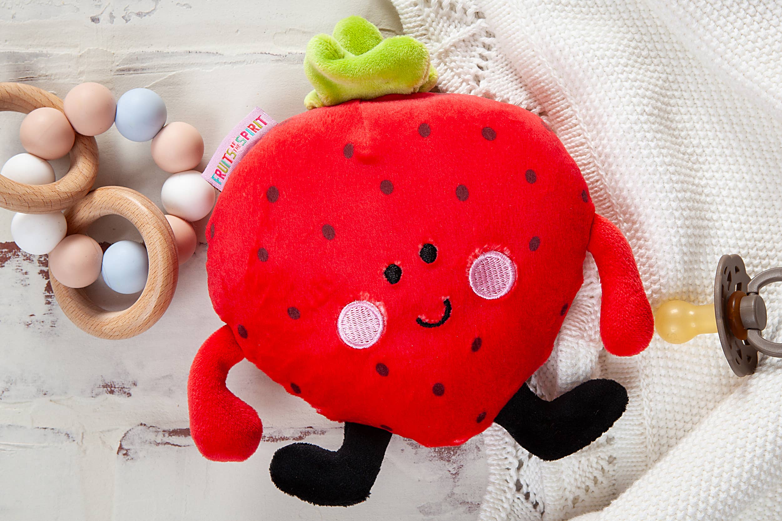 Fruits of the Spirit Plush Toy - Strawberry (Love)