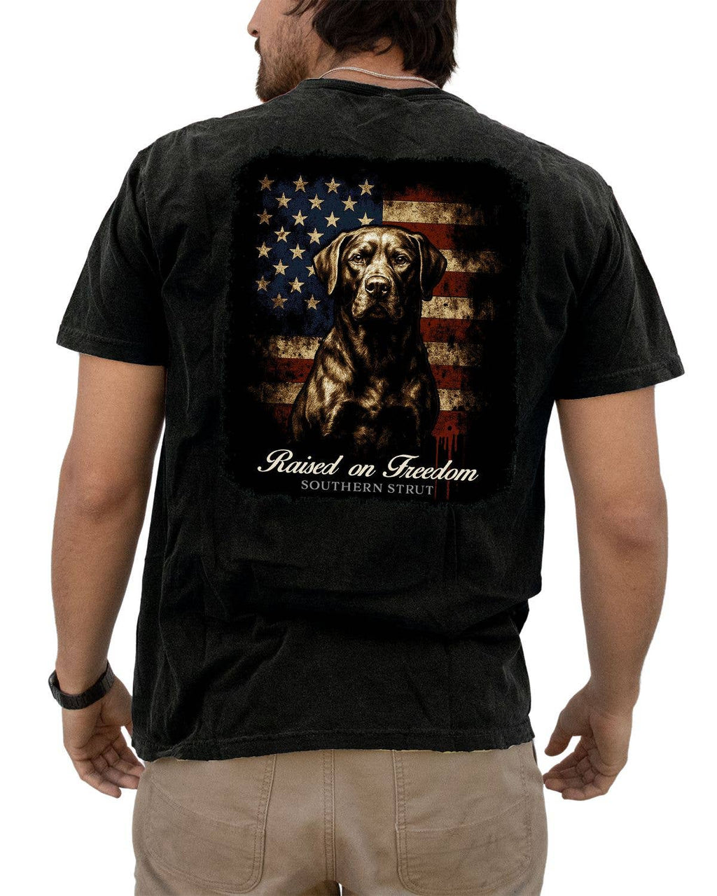 Raised on Freedom Lab T-Shirt