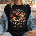 250 Years Anniversary Eagle  1776-2026 Shirt, American Flag