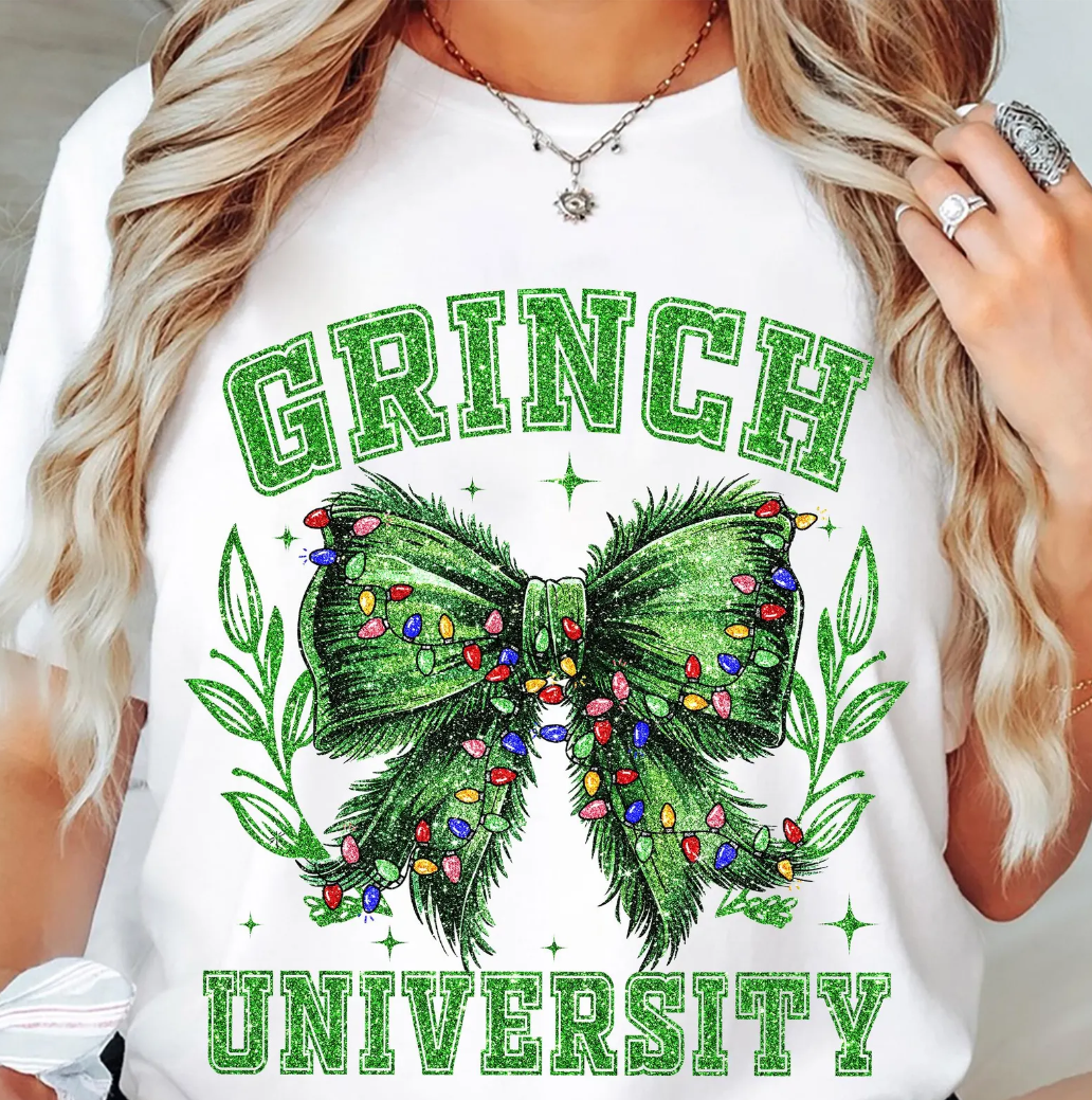 Grinch University Short Sleeve Tee