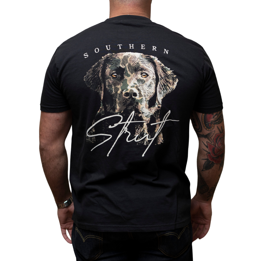 Lab Portrait Black Short-Sleeve T-Shirt