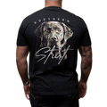 Lab Portrait Black Short-Sleeve T-Shirt